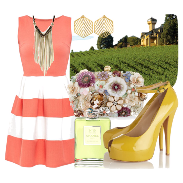 Women's Outfit Ideas for a Wine Tasting Date