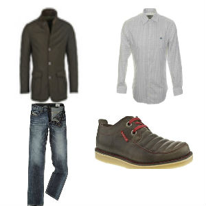 Mens Outfit Ideas - A Christmas Market Date