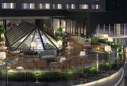 raised-rooftop-bar-chicago - another best bar for singles in Chicago to find a date